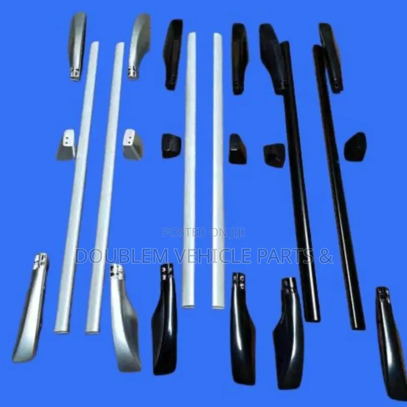Car Universal Fit Roof Rails/Roofrails/Racks/Bars Silver/Chrome/Black