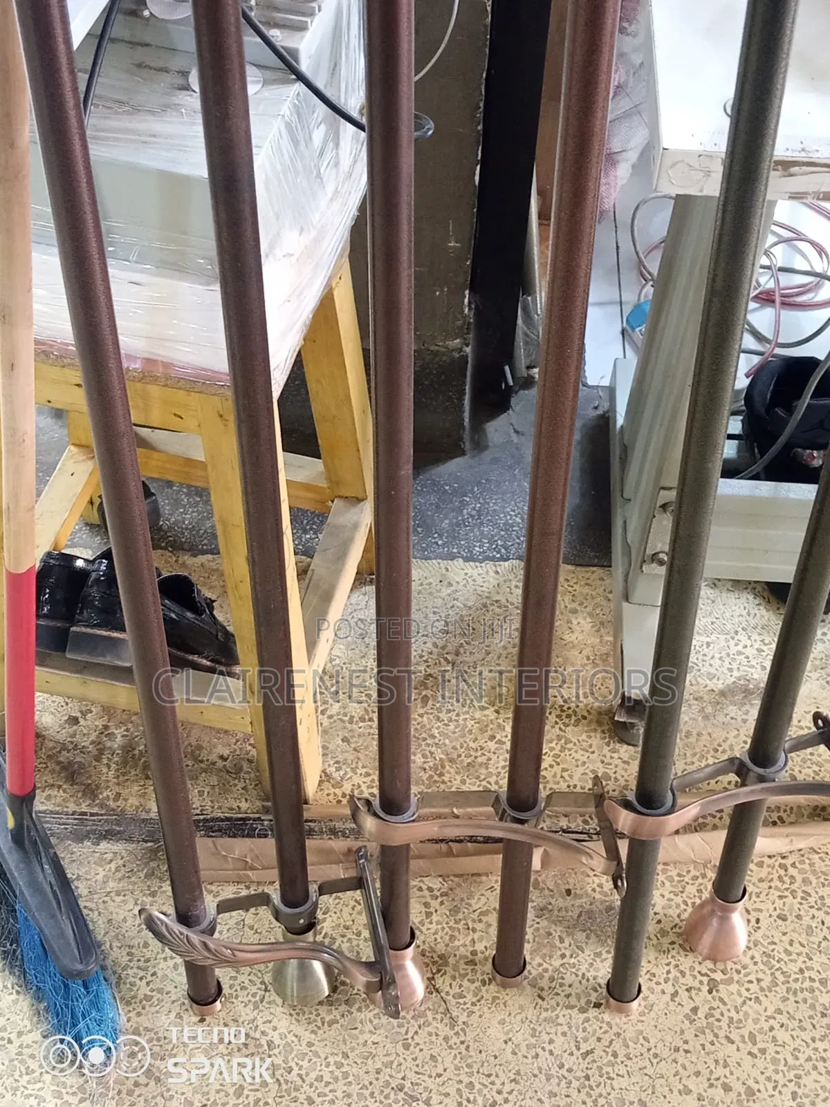 Home Upgrade With Ease, Powder Coated Window Curtain Rods