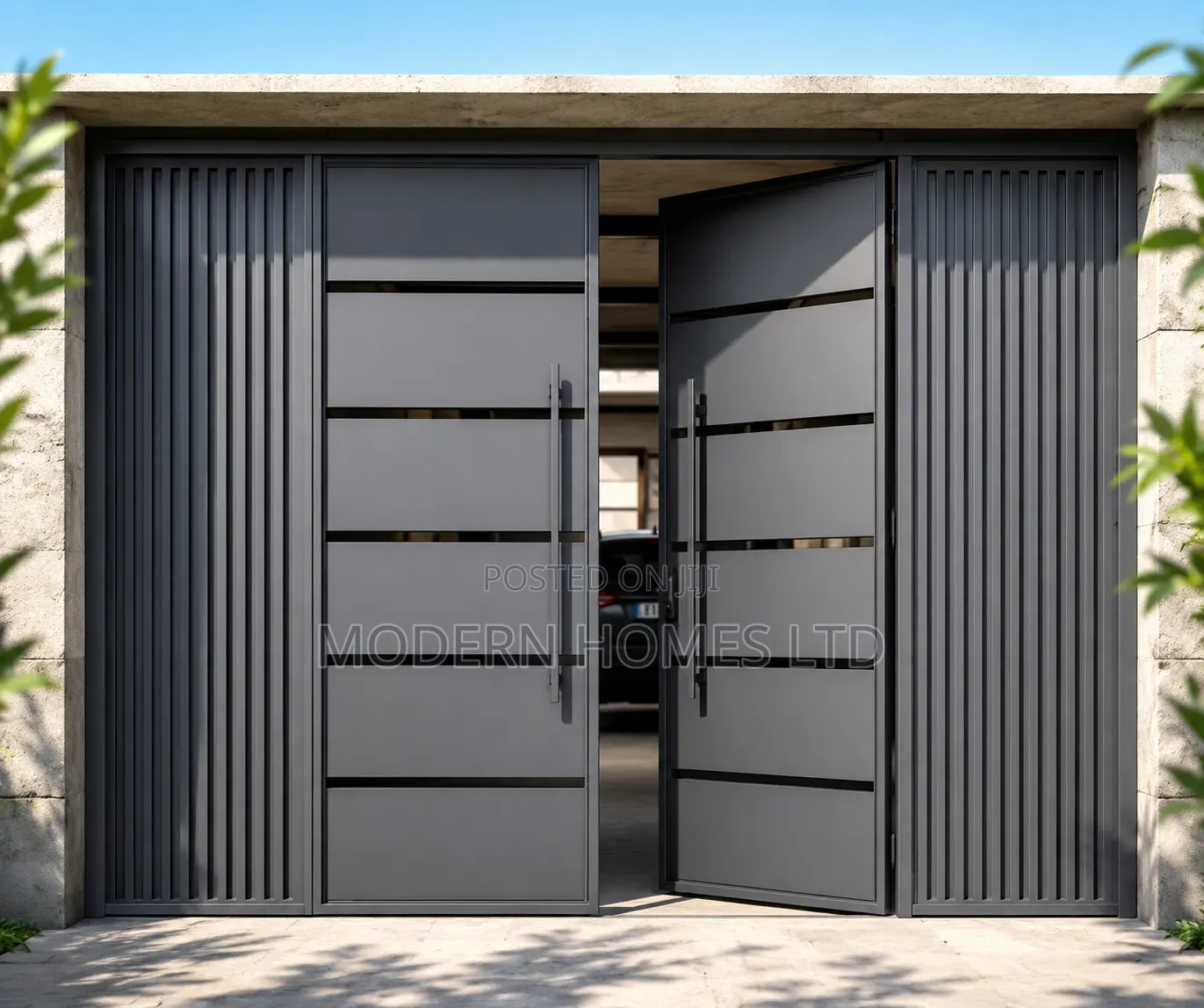 Premium Foldable Garage Doors - Modern Security Meets Elegant Design!