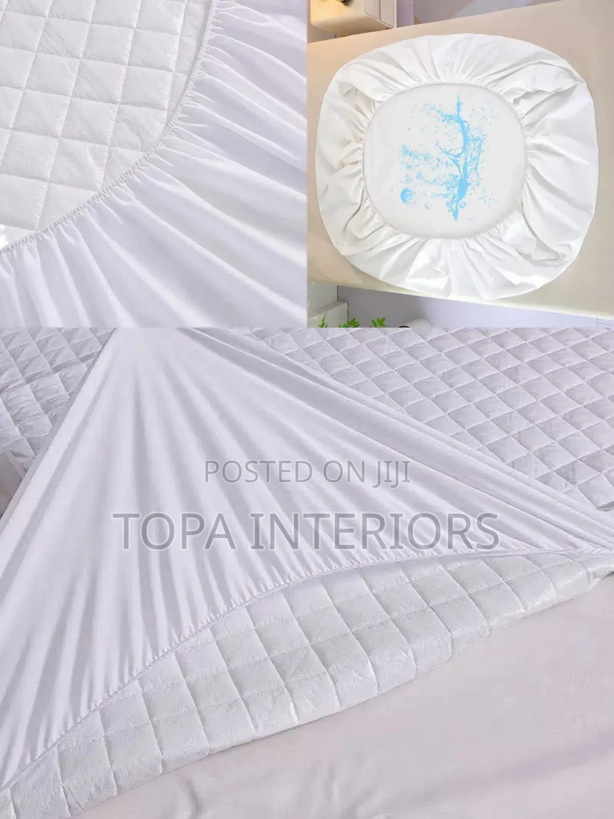 EASY to Fit Removable Top Cover Waterproof Mattress Protectors