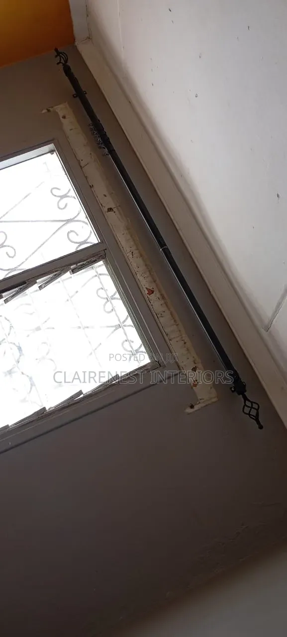3m Double Perfect Rods, Home Elegance Adjustable Curtain Rods
