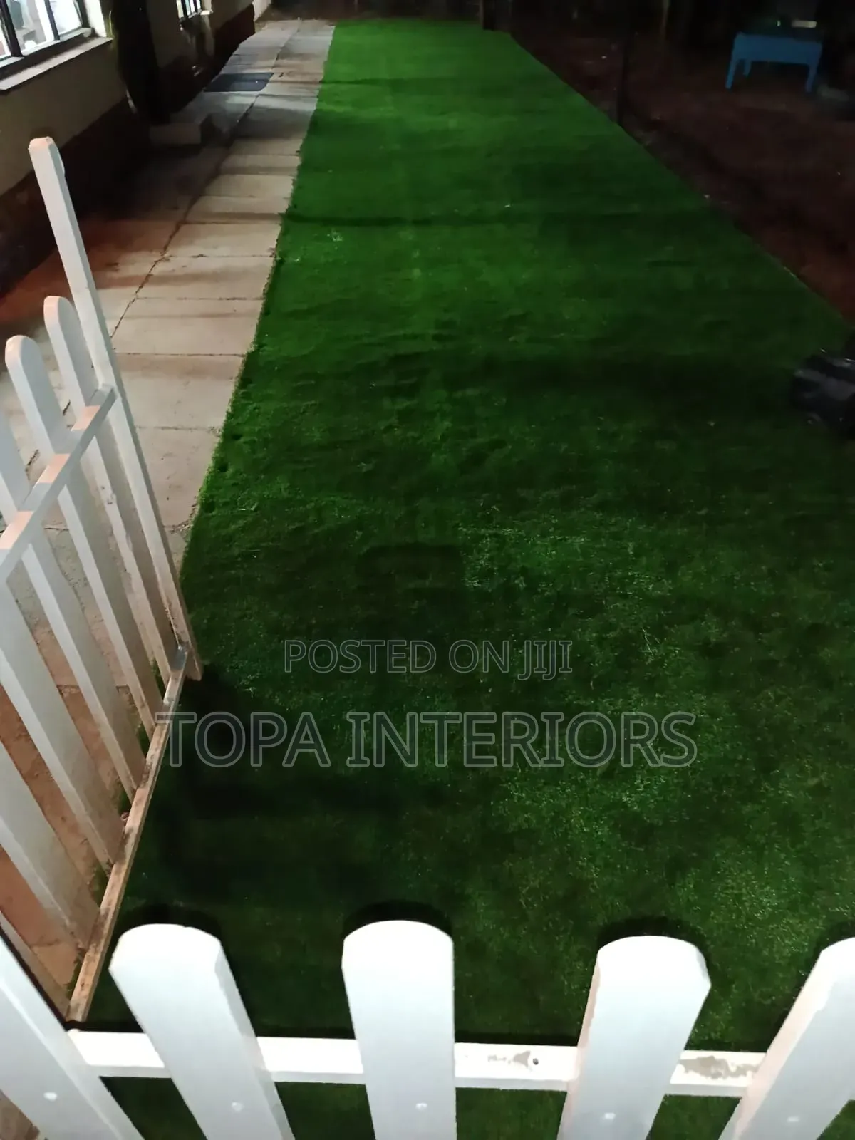 Outdoor Rain Friendly Landscaping Artificial Green Grass Carpets