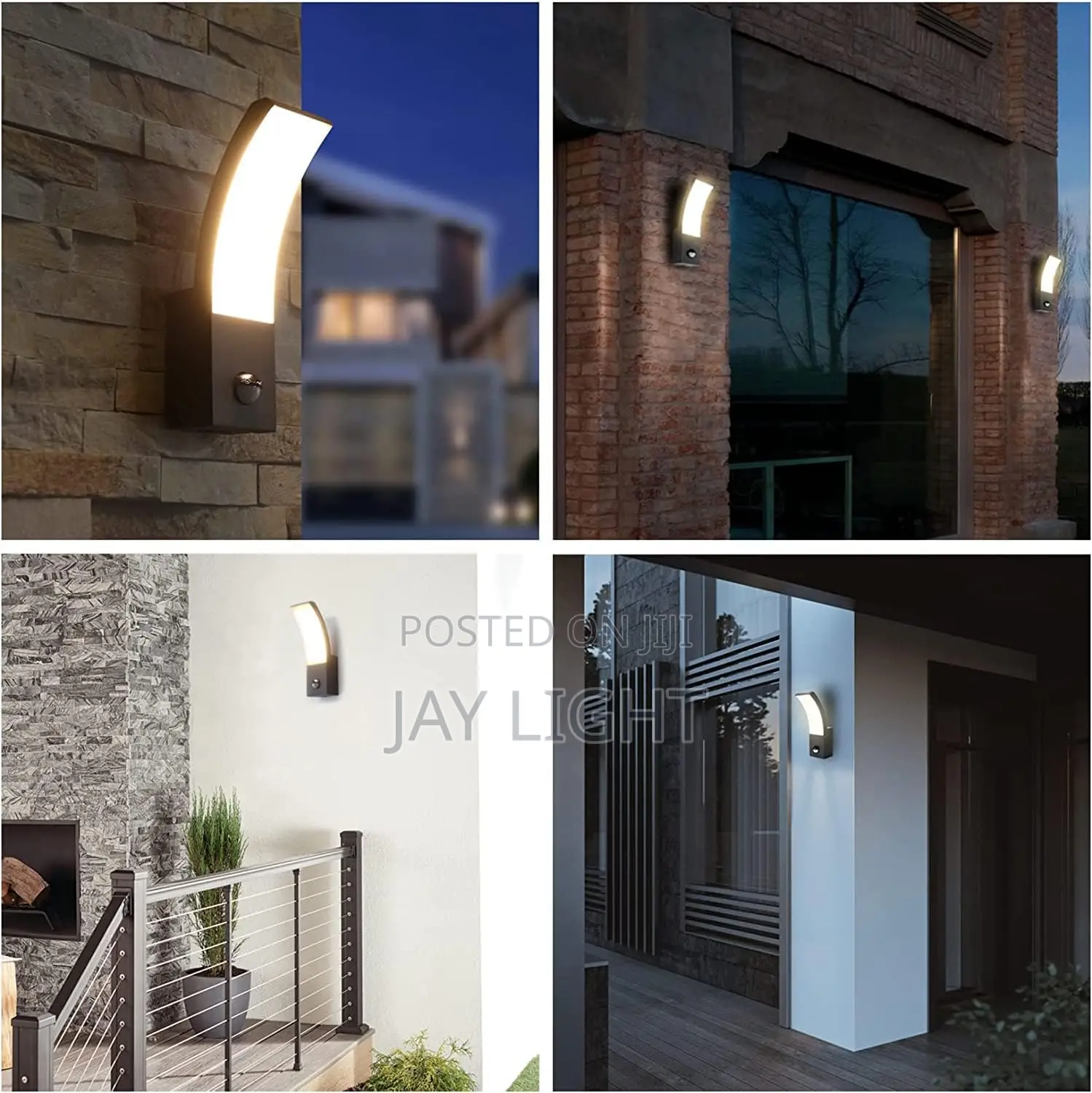 Waterproof LED Wall Light With PIR Motion Sensor
