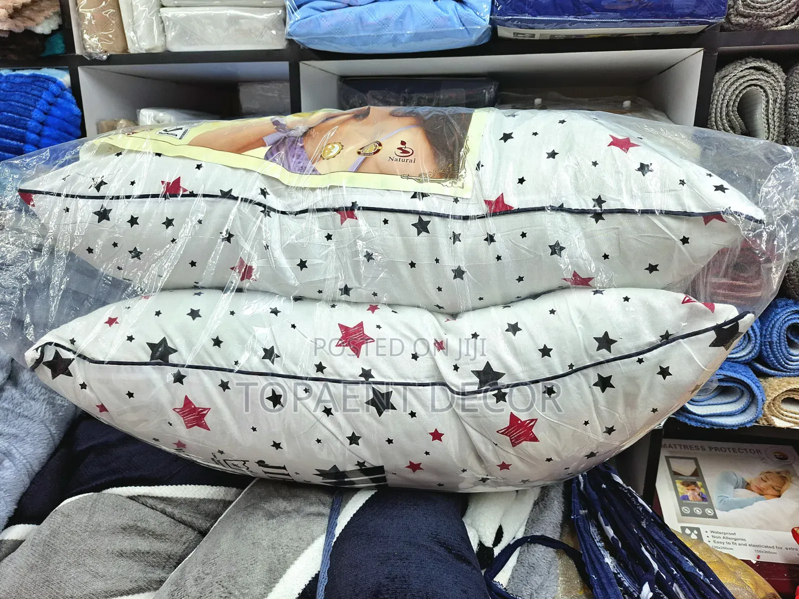 Pure Fibre Paired Bed Pillows
