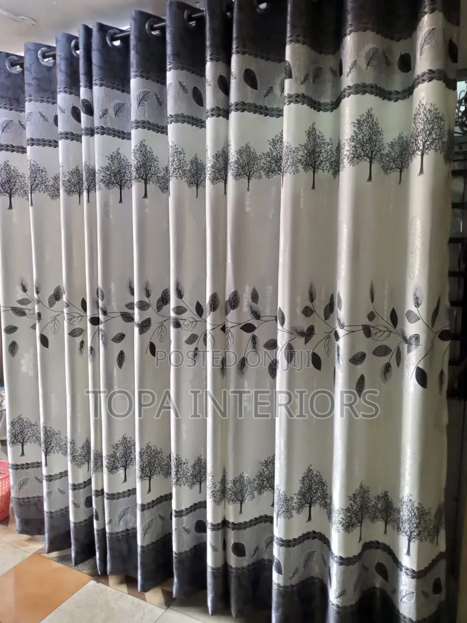 Elegant House Curtains for Living Room Windows