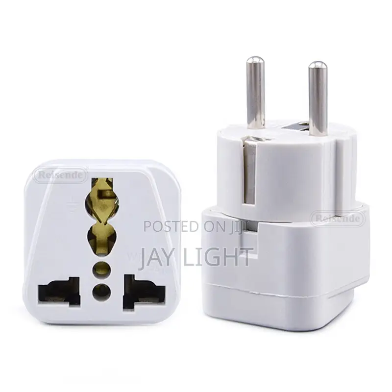 EU Travel Plug 2in1EuropeanUniversal 2 Pin Universal Travel Adapter