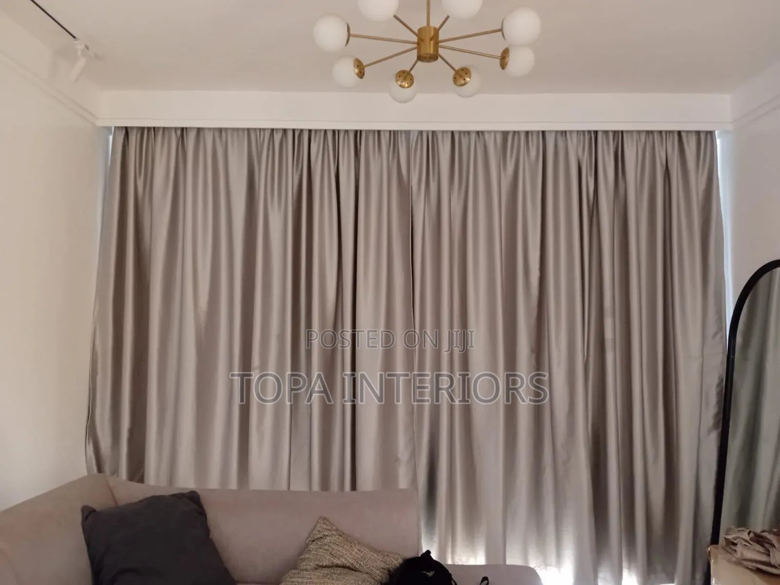 Block Light With Silver Blackout Curtains for Bedroom