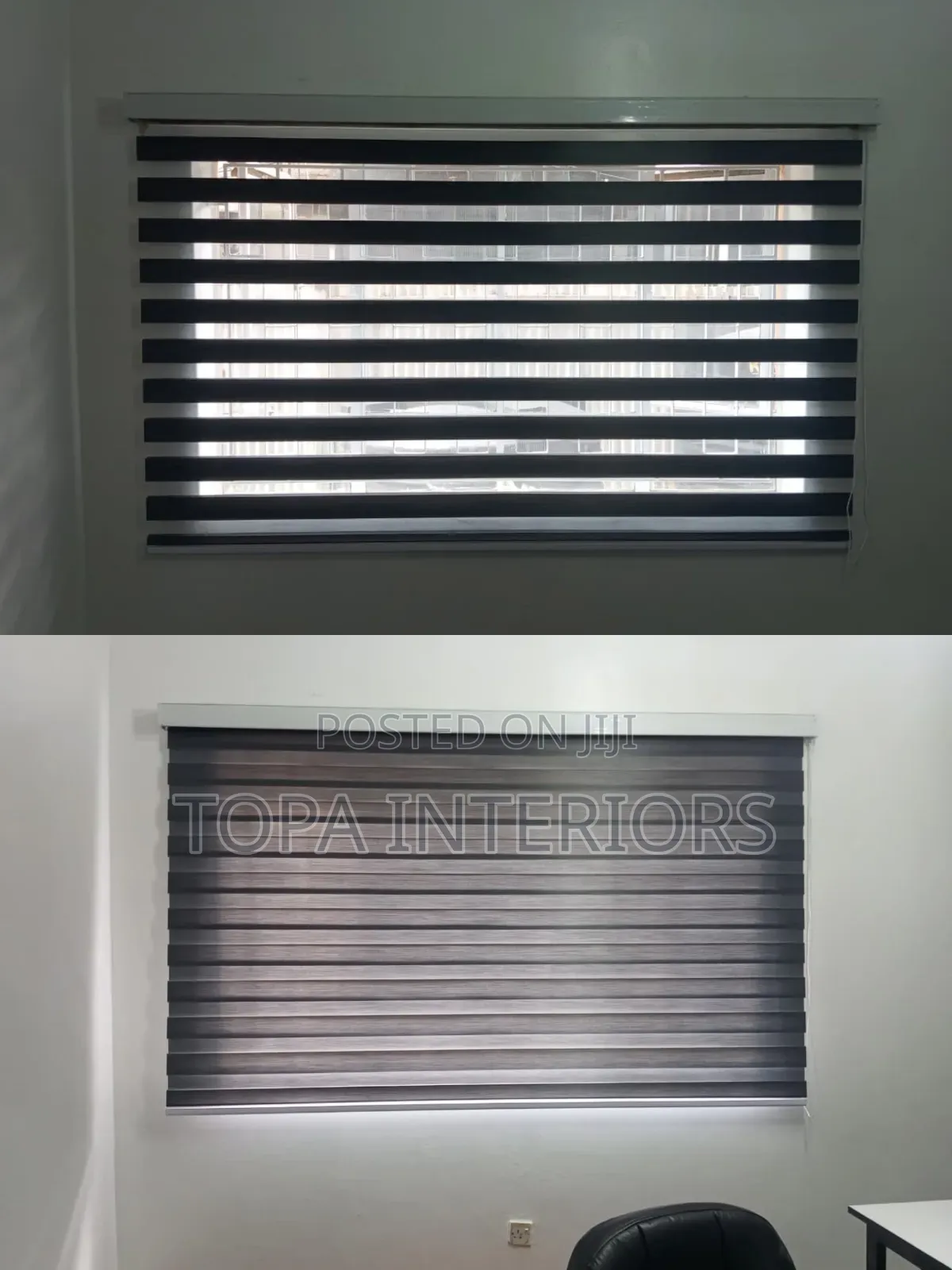 Premium Horizontal Roller Window Blinds for Office Light Control