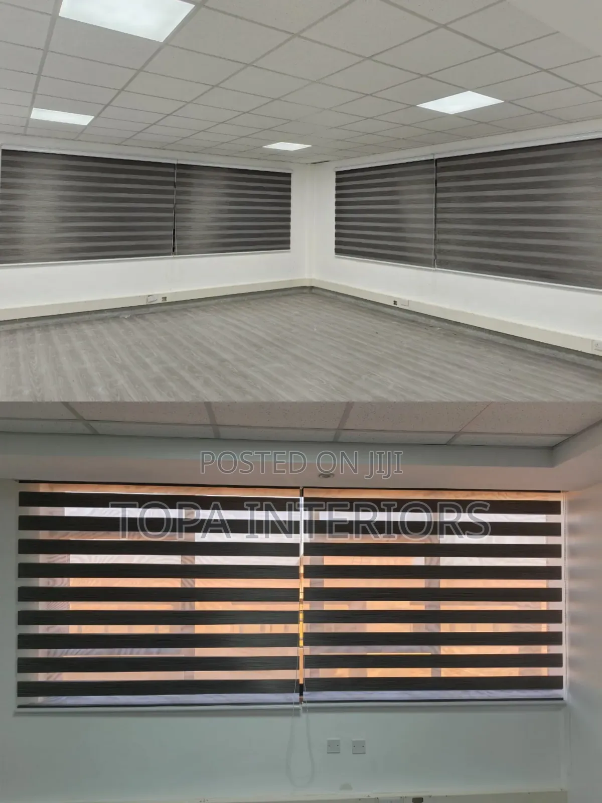 Professional Installation of Horizontal Office Roller Window Blinds