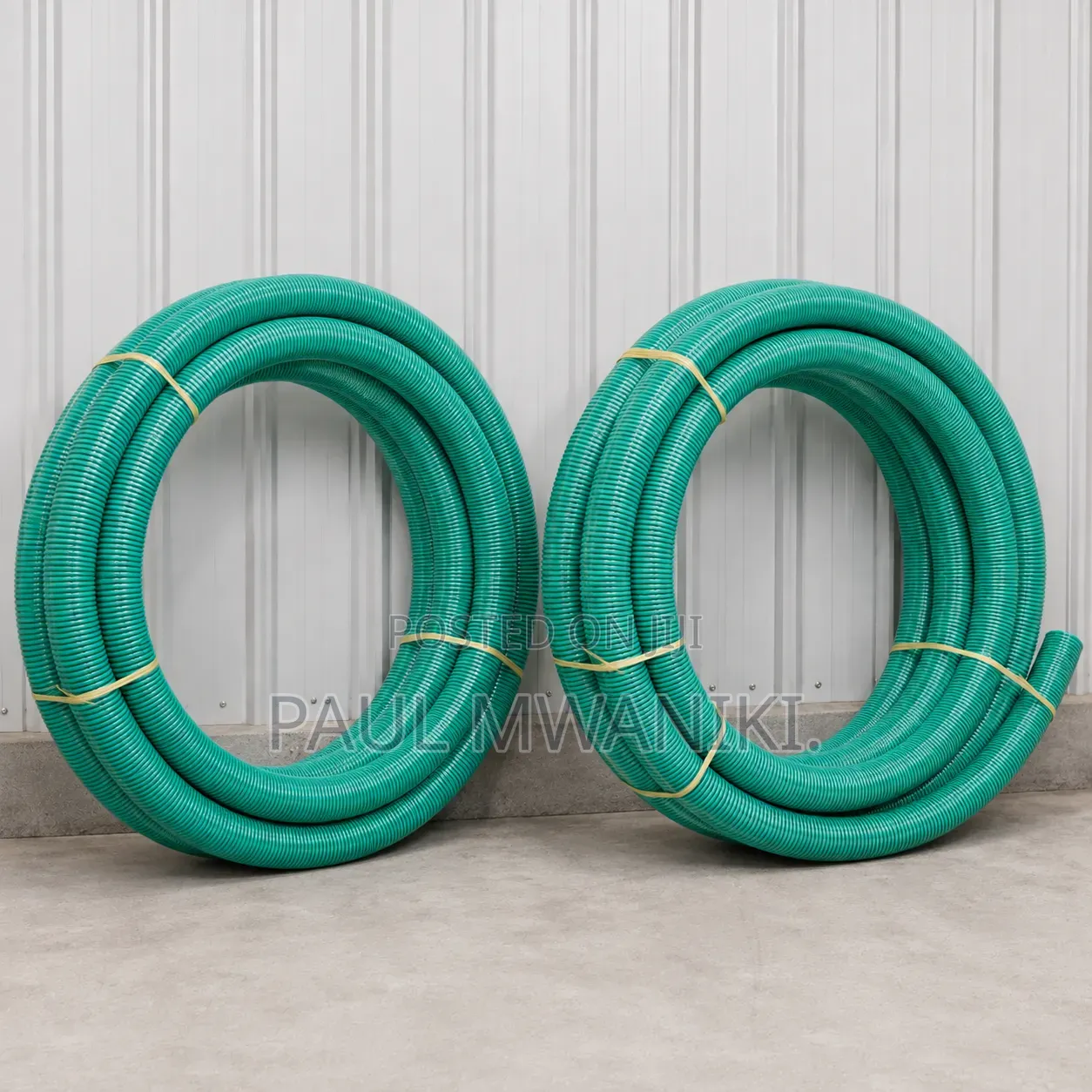 Heavy-Duty PVC Suction Hose – Flexible Green Water Pump Hose