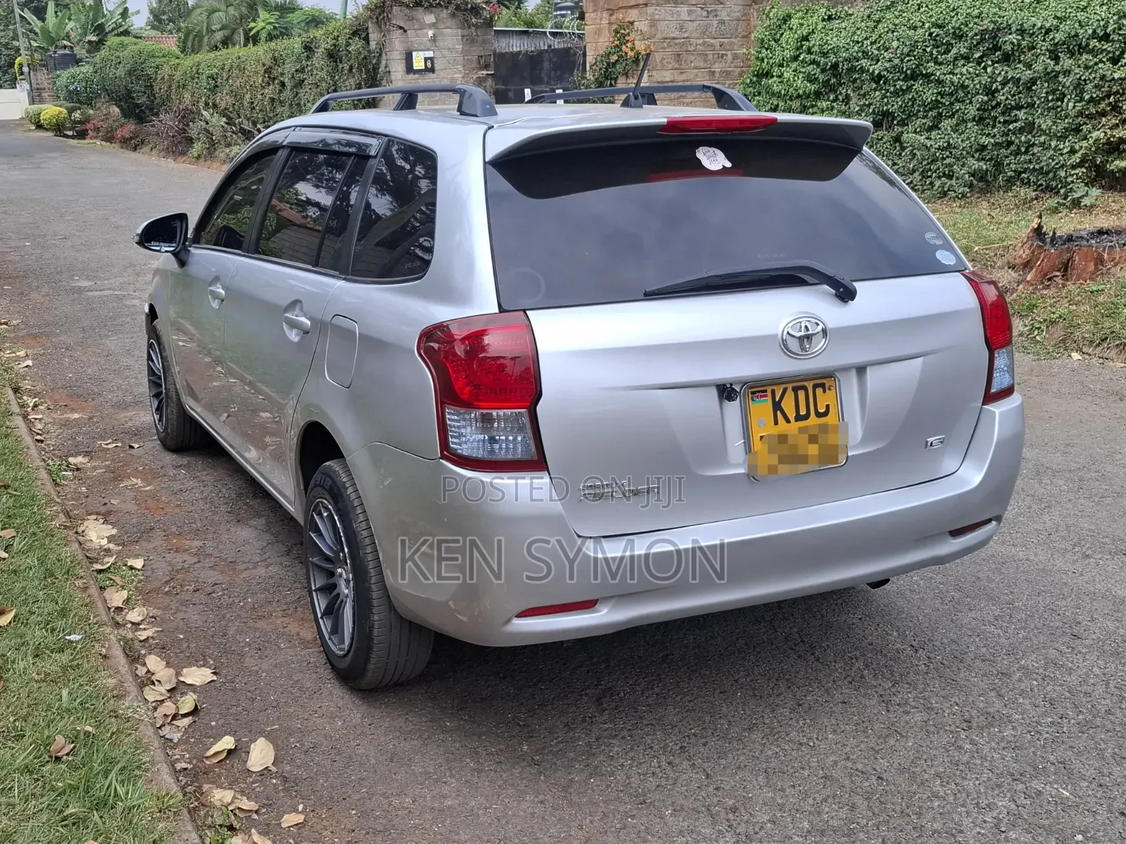 Toyota Corolla Fielder 2014 Silver