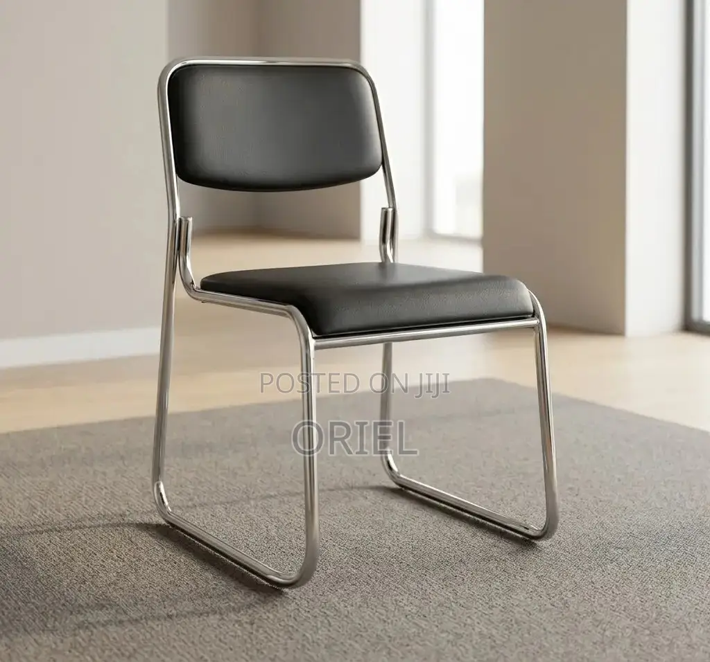 Office Chair : Stackable Office Padded Visitor Chair