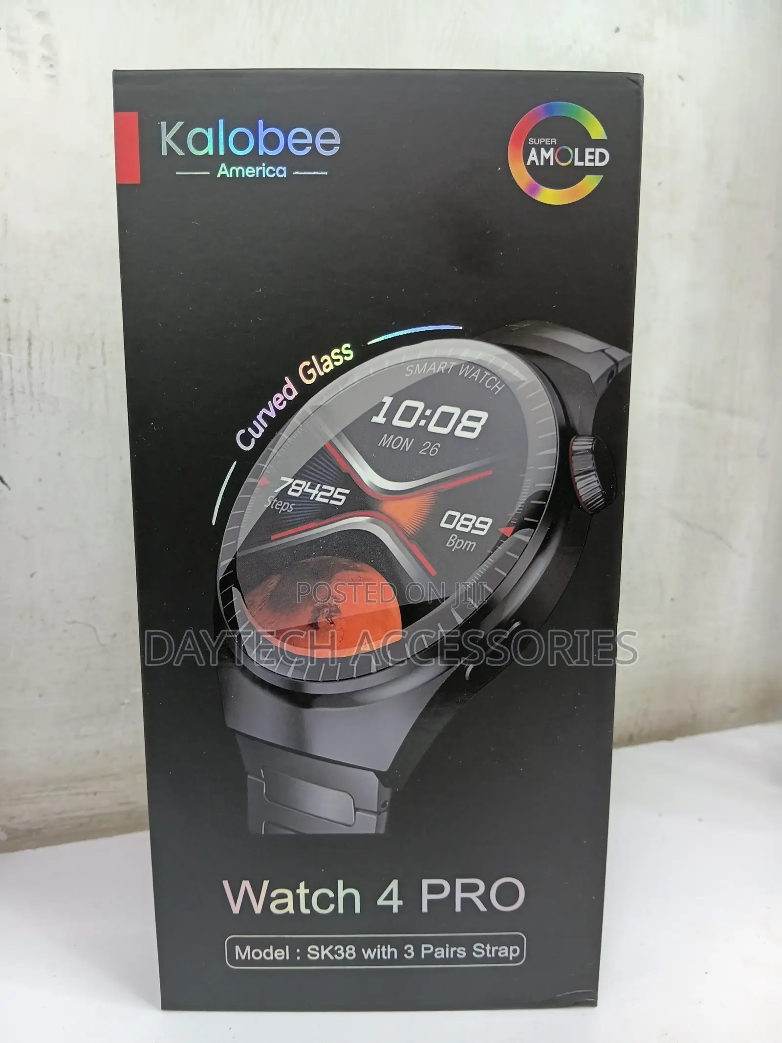 The Kalobee America Watch 4 Pro (Model SK38) - Grey