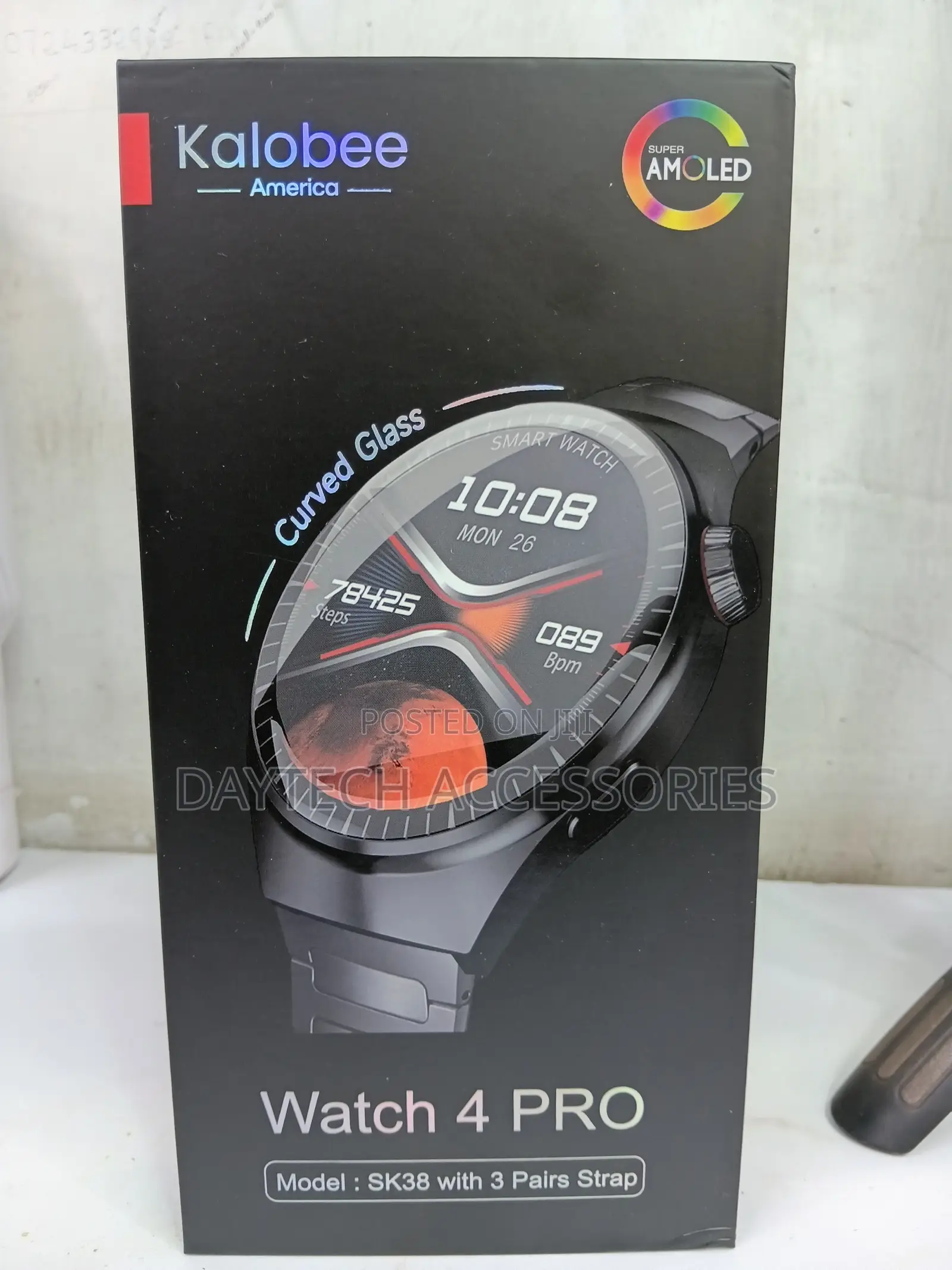 The Kalobee America Watch 4 Pro (Model SK38) - Grey