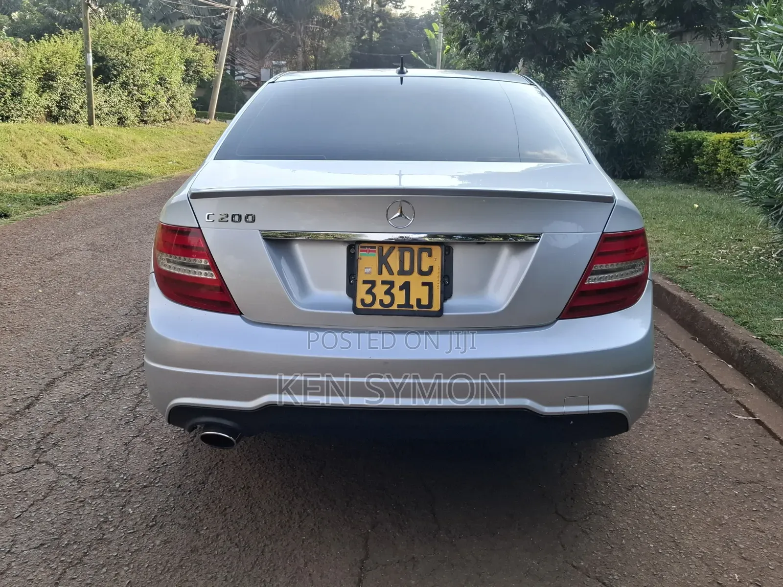 Mercedes-Benz C200 2013 Silver