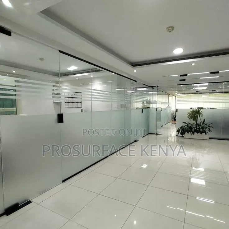Frosted Glass Film for Office Partitions