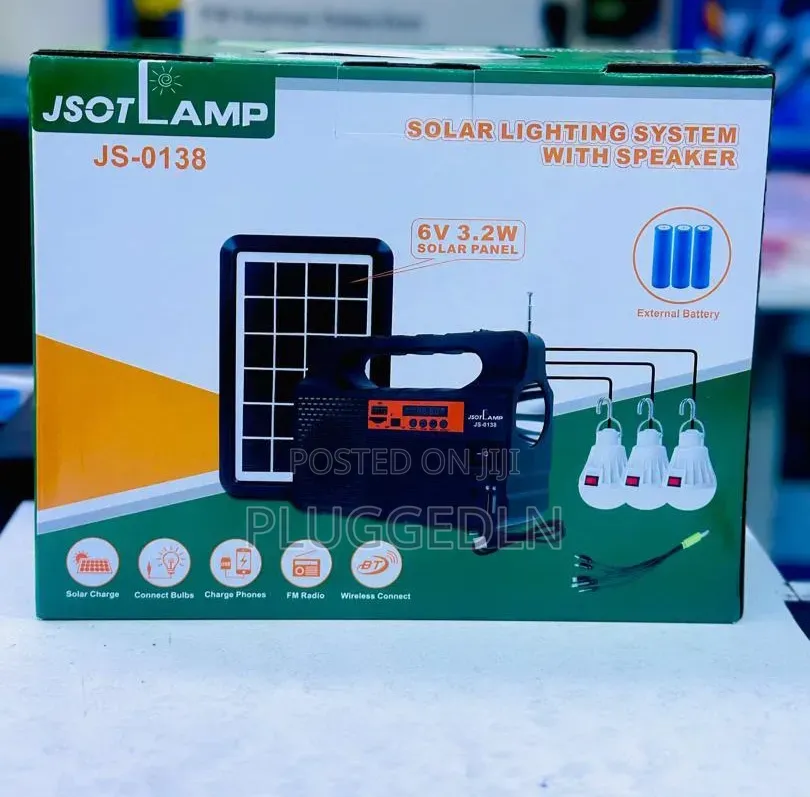 Solar Lighting System With Mp3.