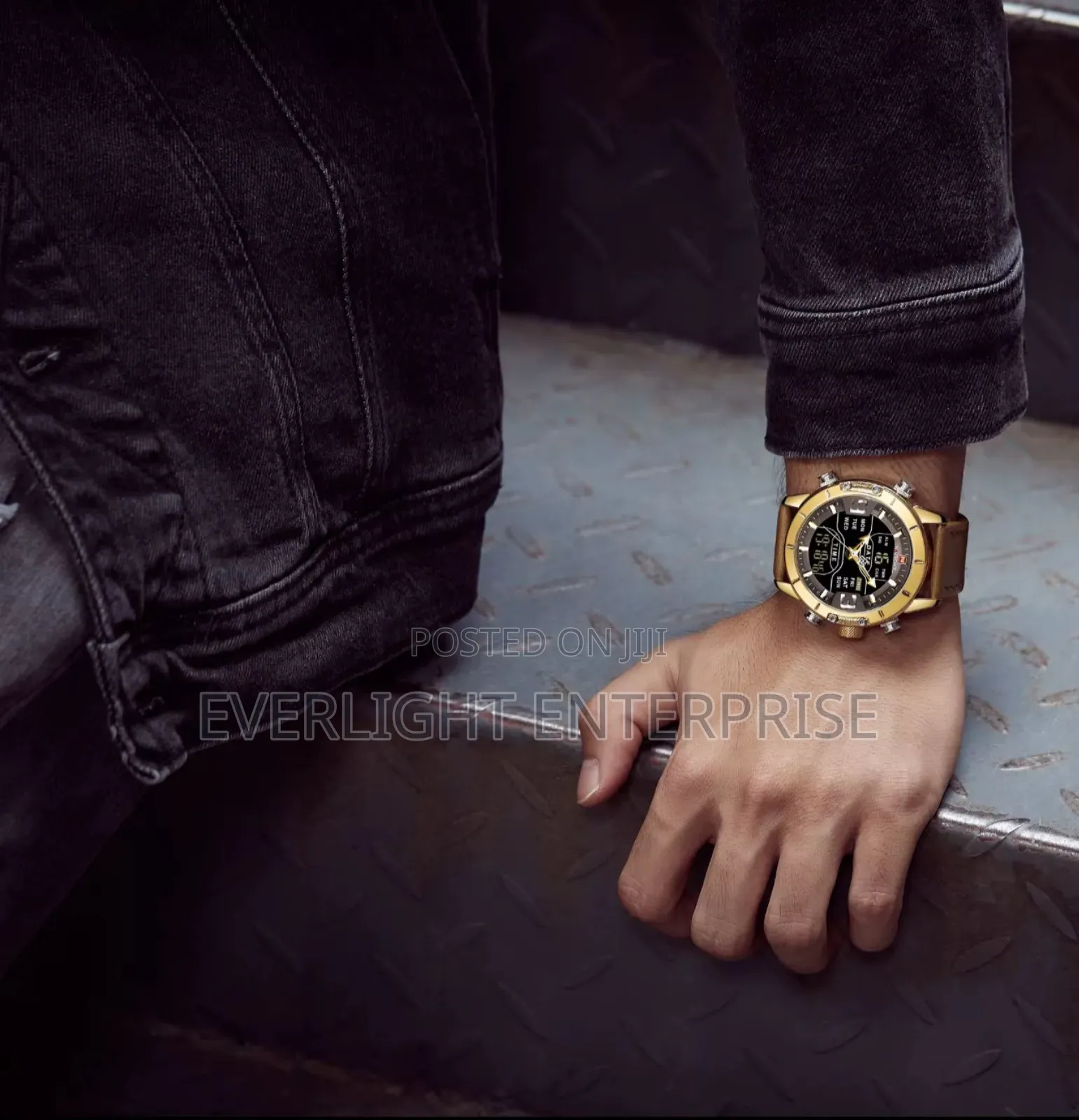 Water Resistant Naviforce Gents Watch