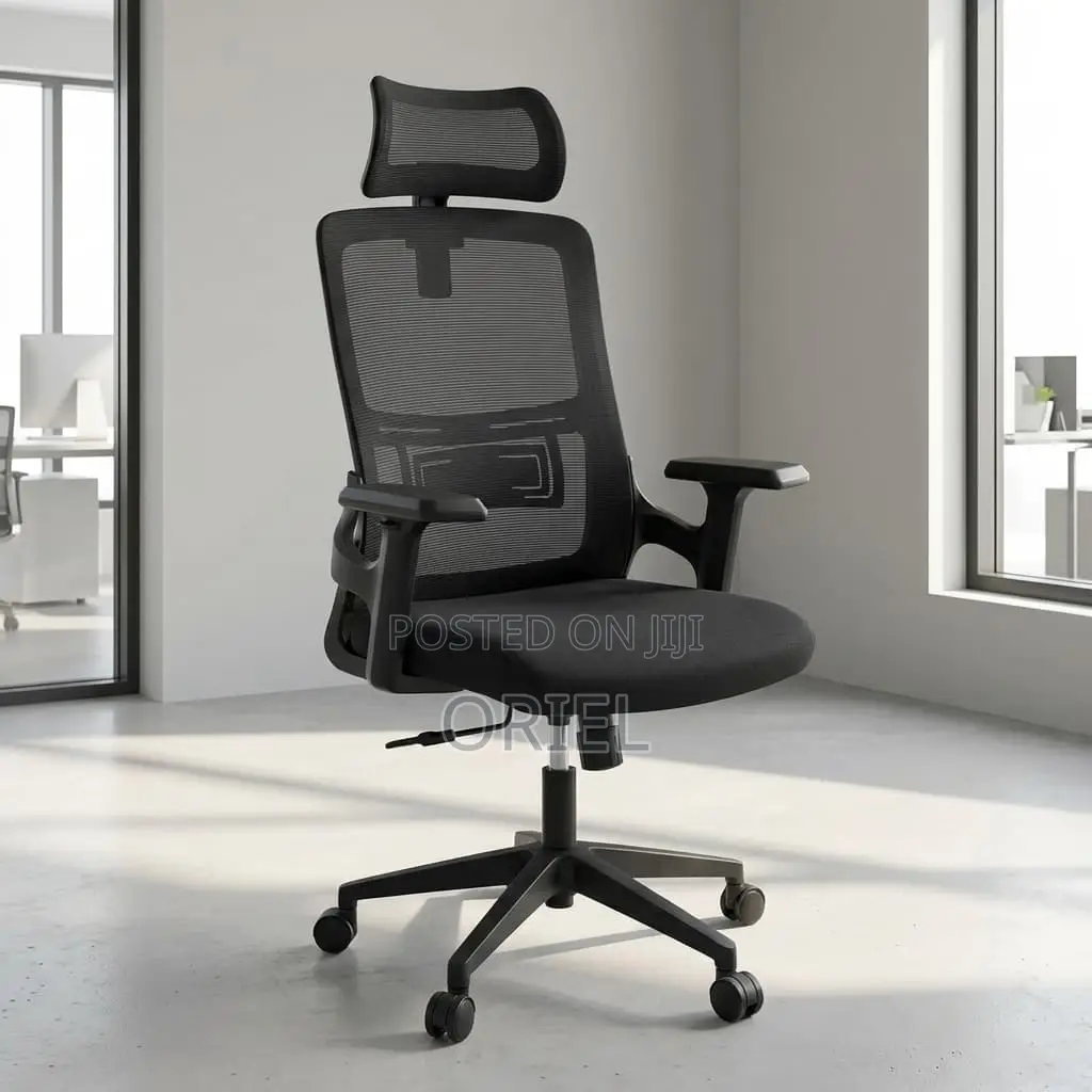 Office Chair : Ergonomic Adjustable Height Swivel Office Chair