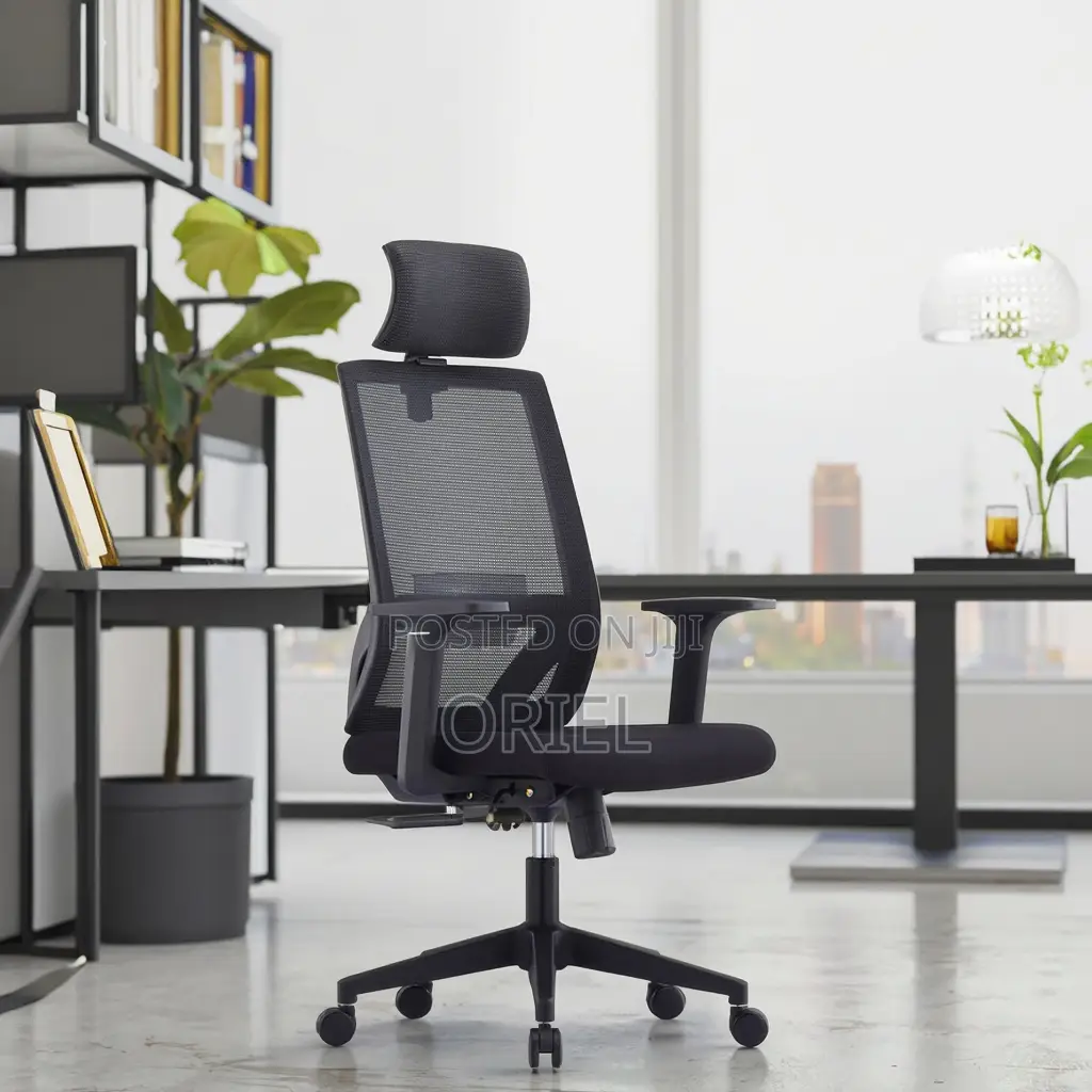 Office Chair : Ergonomic Adjustable Height Swivel Office Chair