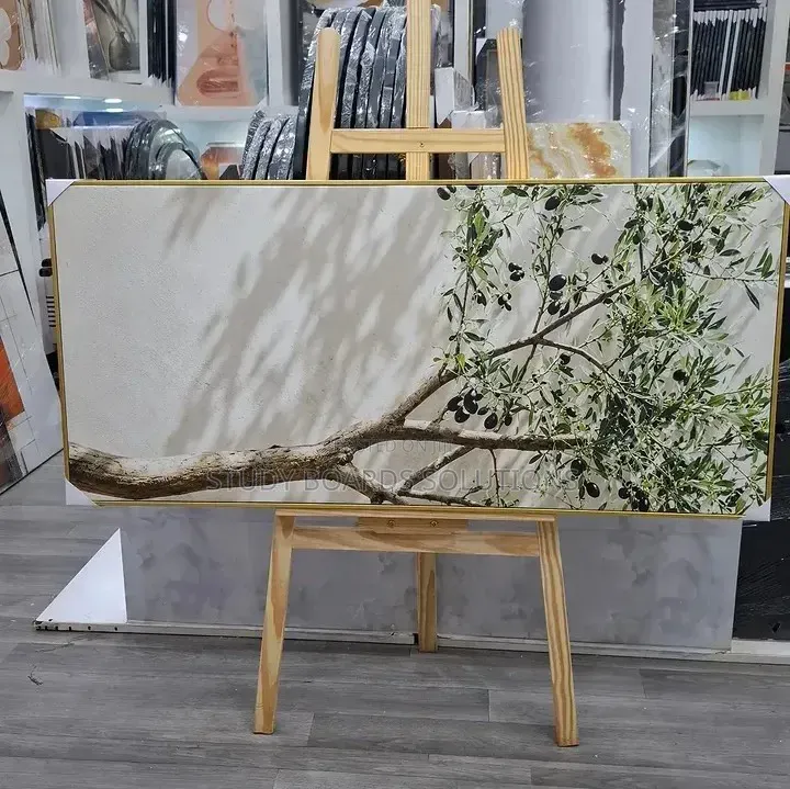 Wooden Whiteboard/Canvas/Art Stand