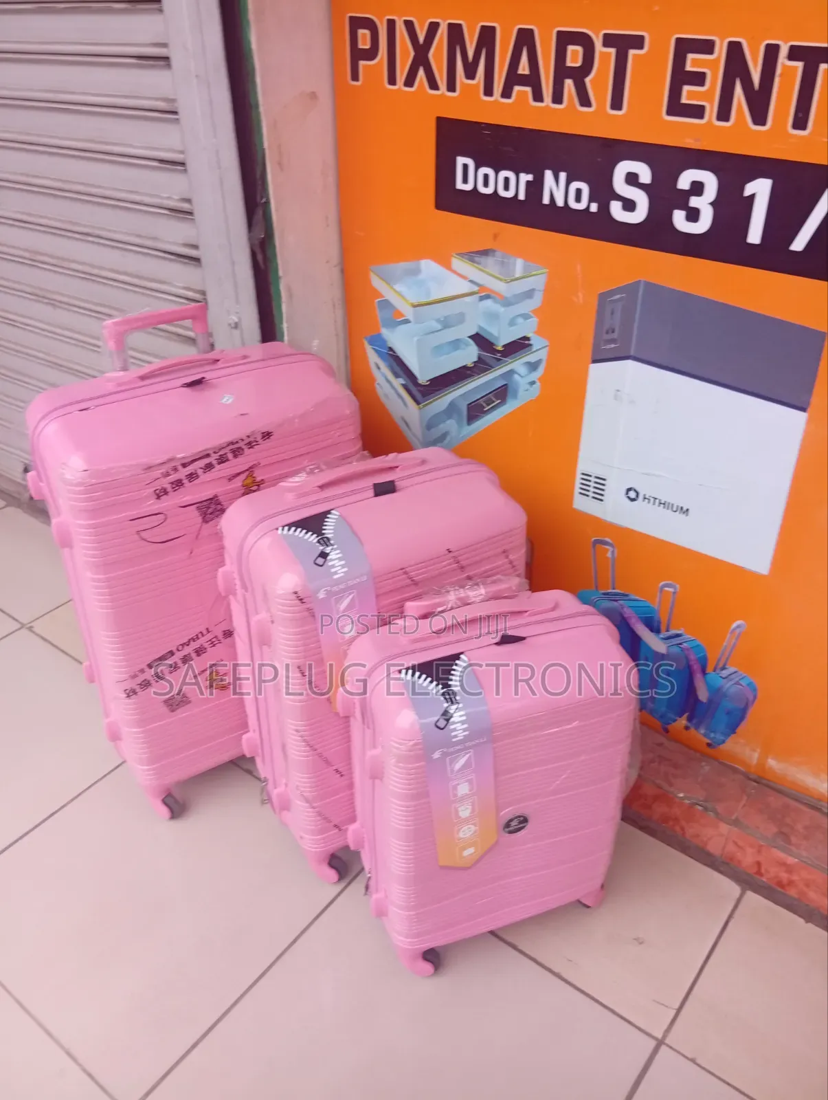 3-in-1 Travel Suitcase Set – Durable Hard Shell Luggage