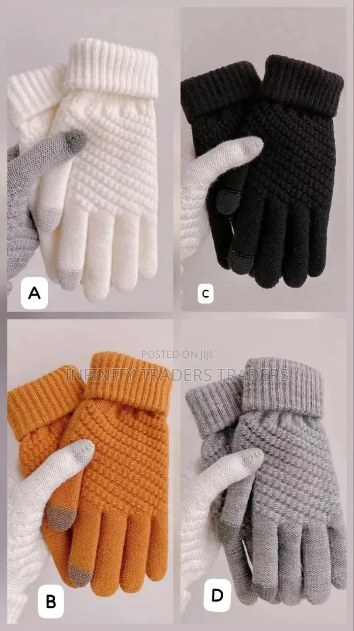 Women Men Warm Winter Touch Screen Gloves