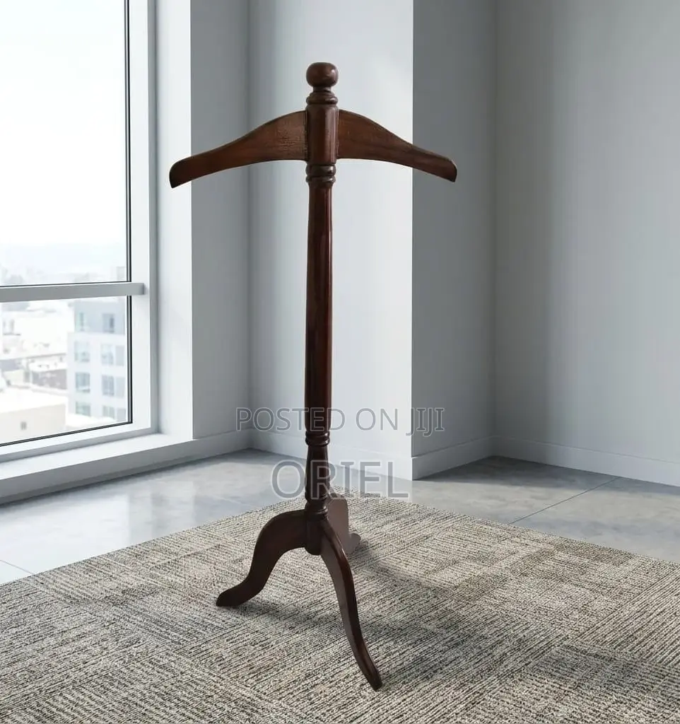 Office Coat Hanger : Wooden Office Coat Hanger Stand