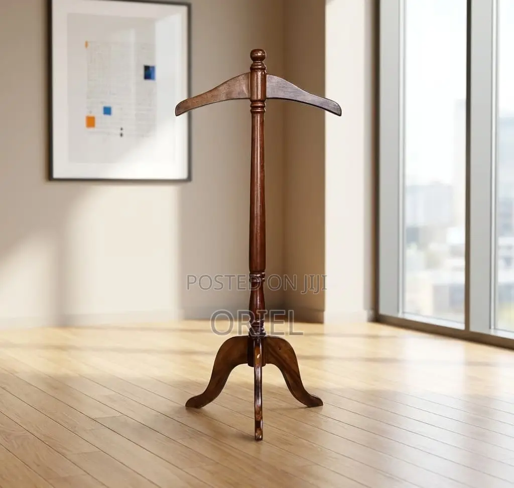 Office Coat Hanger : Wooden Office Coat Hanger Stand