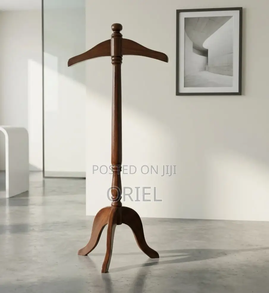 Office Coat Hanger : Wooden Office Coat Hanger Stand