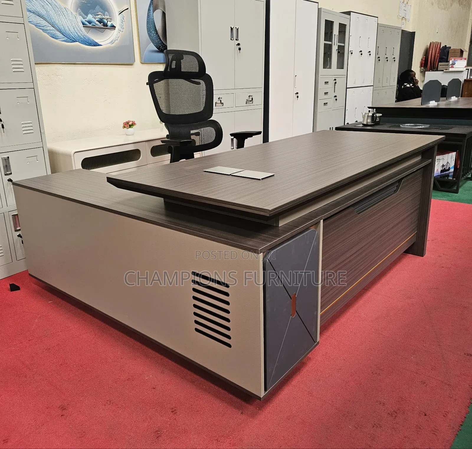 1.8M Linear Executive Office Desk