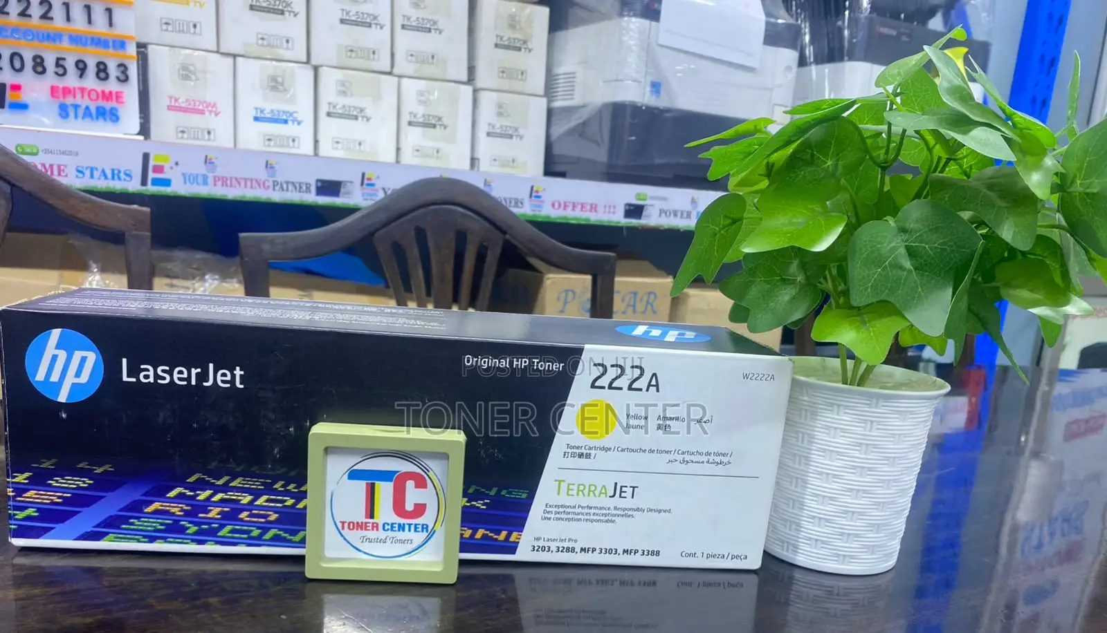 HP 222A Laser Toner for HP 3203 and 3303 Series