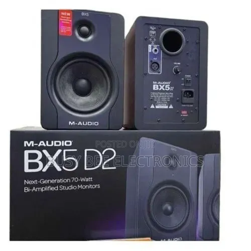 M-Audio M-Audio BX5 D2 2-Way 70W Powered Studio Monitor (Pair)
