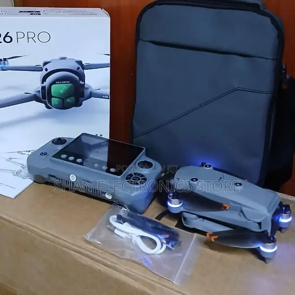 A26 PRO 4.5-Inch 1080p High Quality Drone With GPS Obstacle Avoidance