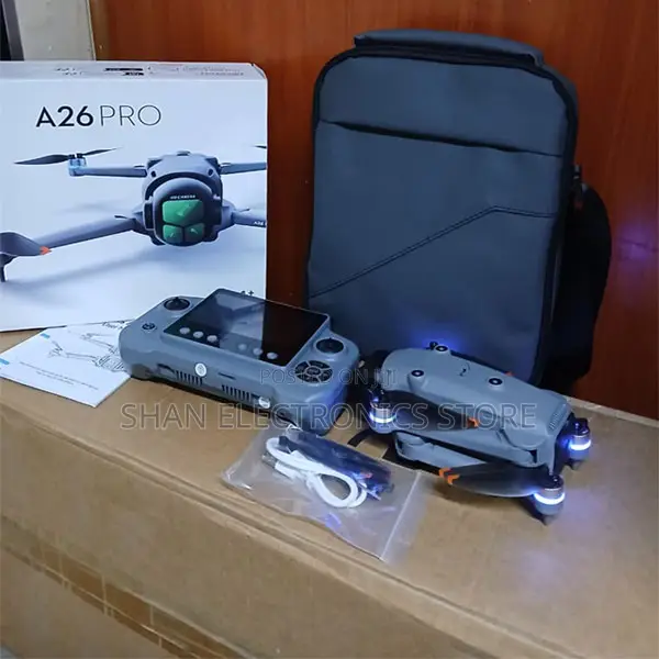 4.5-Inch Dark Grey 360 Degree A26 Pro GPS One-Key Payload UHD Cam