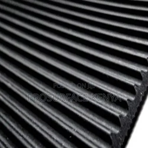 Premium Non-Slip Ribbed Rubber Flooring