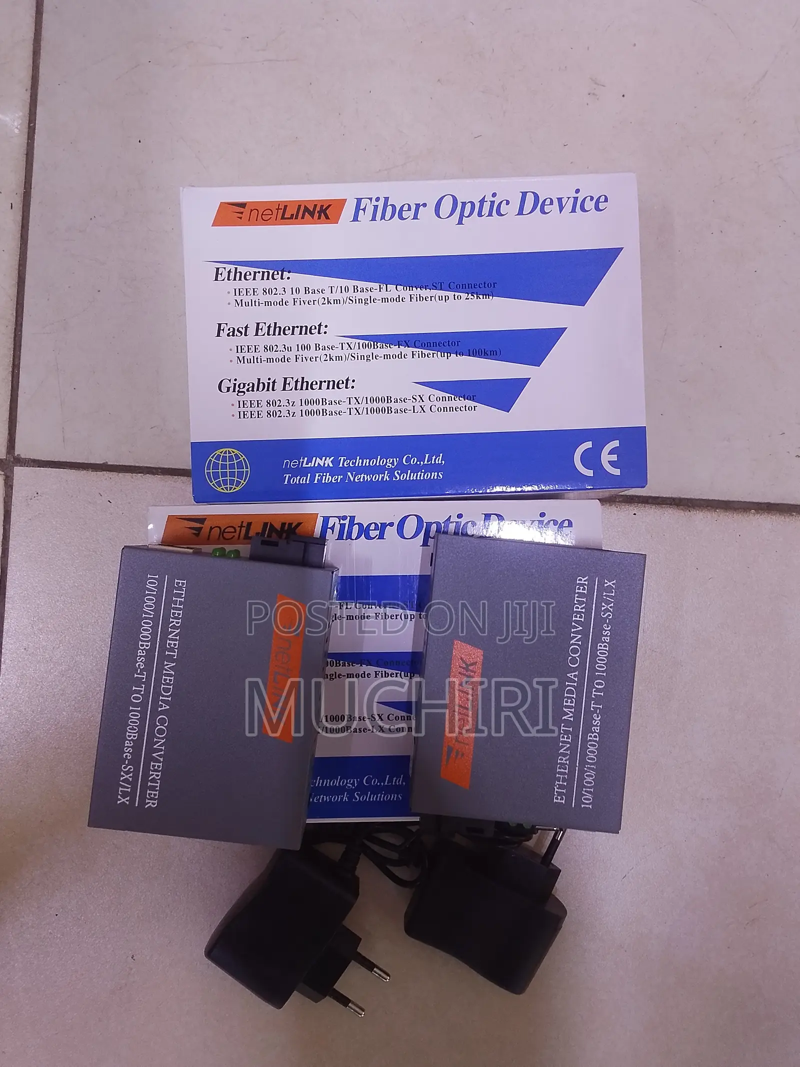 Netlink Fiber Optic Media Converter HTB-1100s-25km