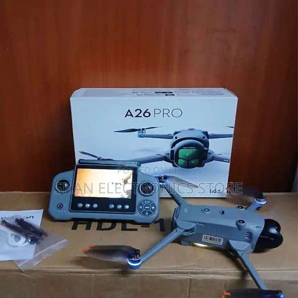 Speed Adjustment One-Key Payload4.5 Inch GPS Drone With UHD CamA26 Pro