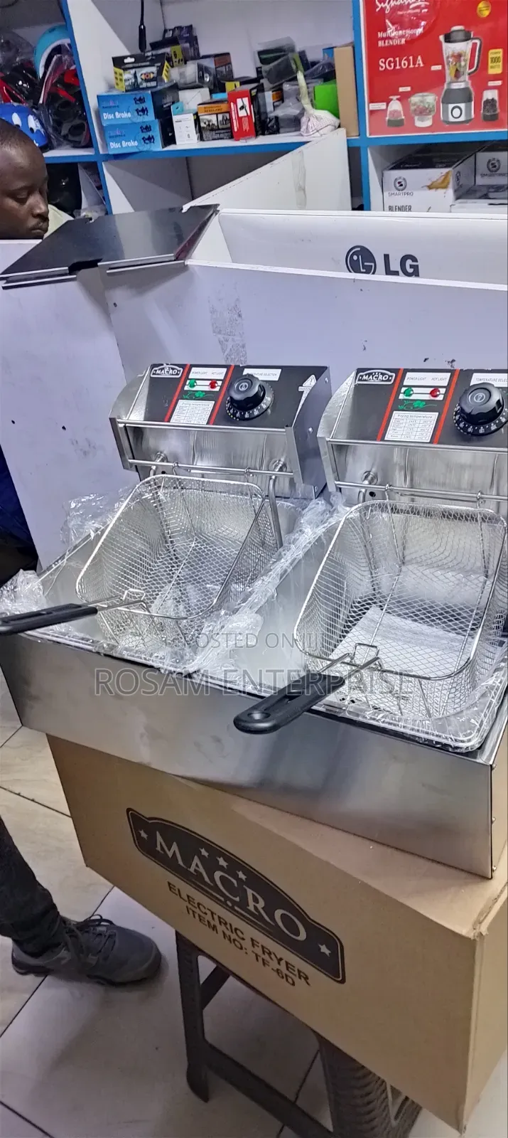 Macro Double Deep Fryer