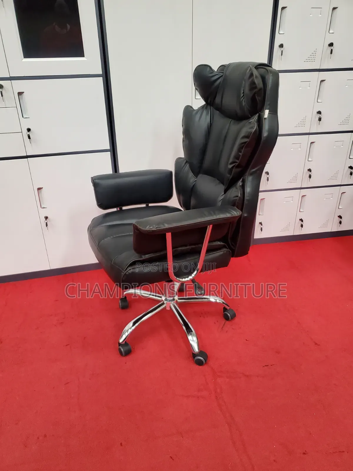 High Back Ergonomic Paddes Leather Chair