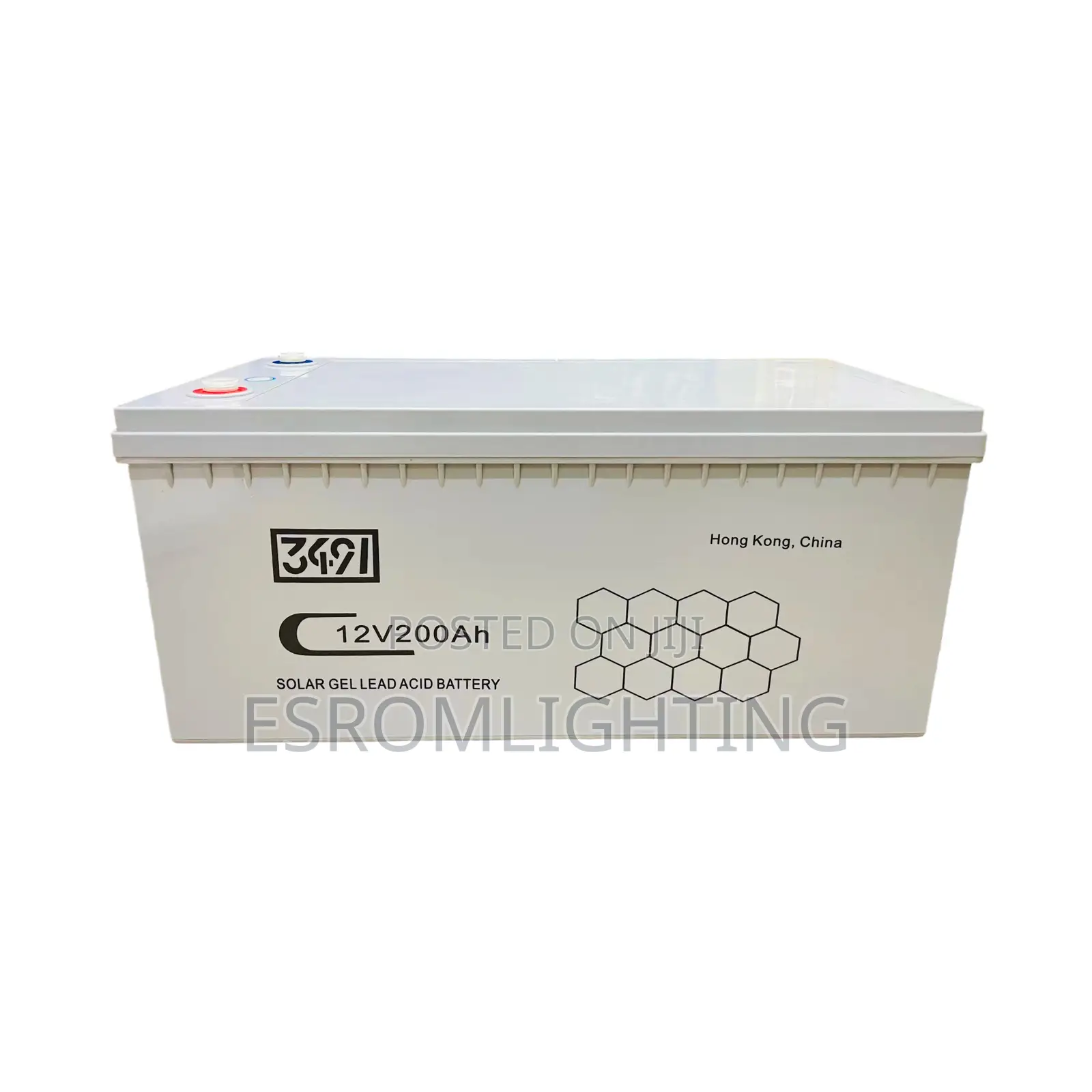 3491 Solar Gel Battery 12V 200AH Deep Cycle Battery