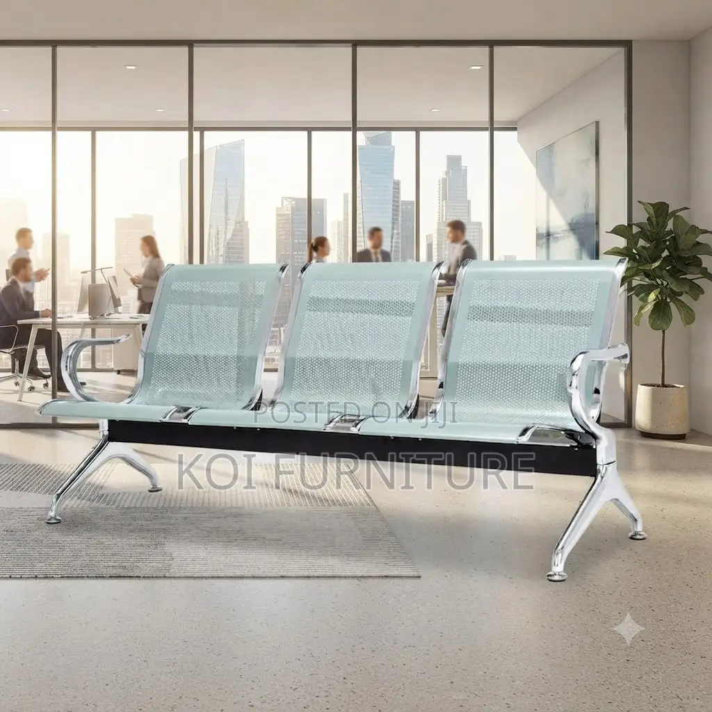Office Bench; Three Seaters Airport and Offices Reception Seat