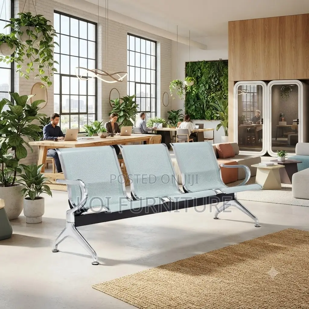 Office Bench; Three Seaters Airport and Offices Reception Seat