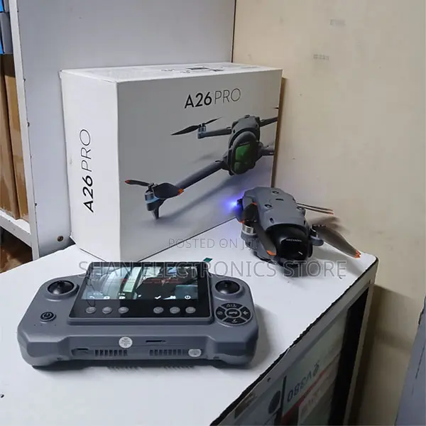 *A26PRO GPS Drone* 4.5-Inch Remote Control 360Degree GPS Drone UHD Cam