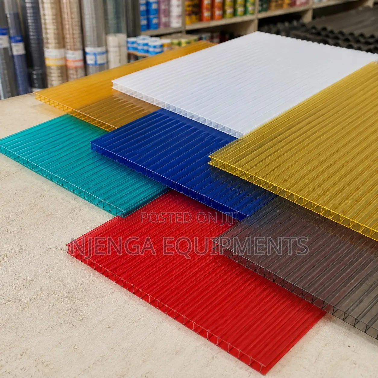 Hollow Polycarbonate 6mm, Plastic Roofing
