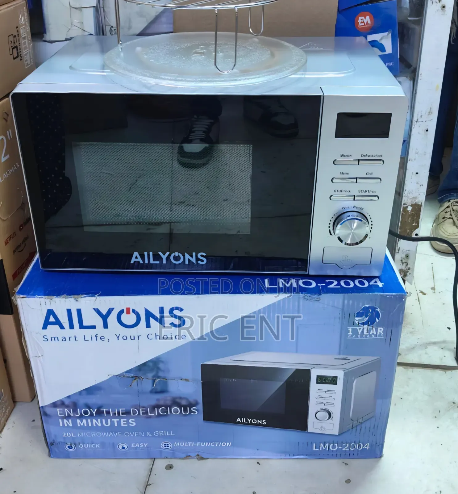 Ailyons 20 Litres Microwave With Grill