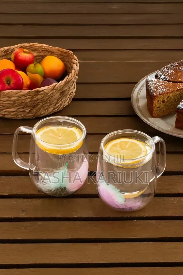 Clear Unbreakable Double Mug 350ml