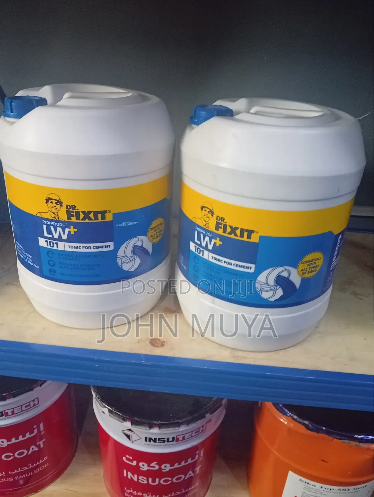 20Litres Dr Fixit LW+101 Integral Waterproofing Liquid/ Admixture
