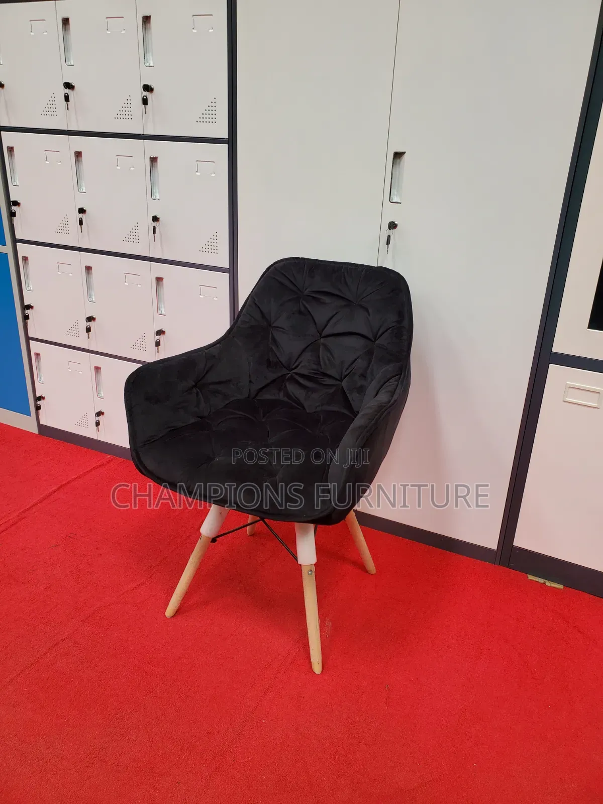 Velvet Accent/Eames Chair