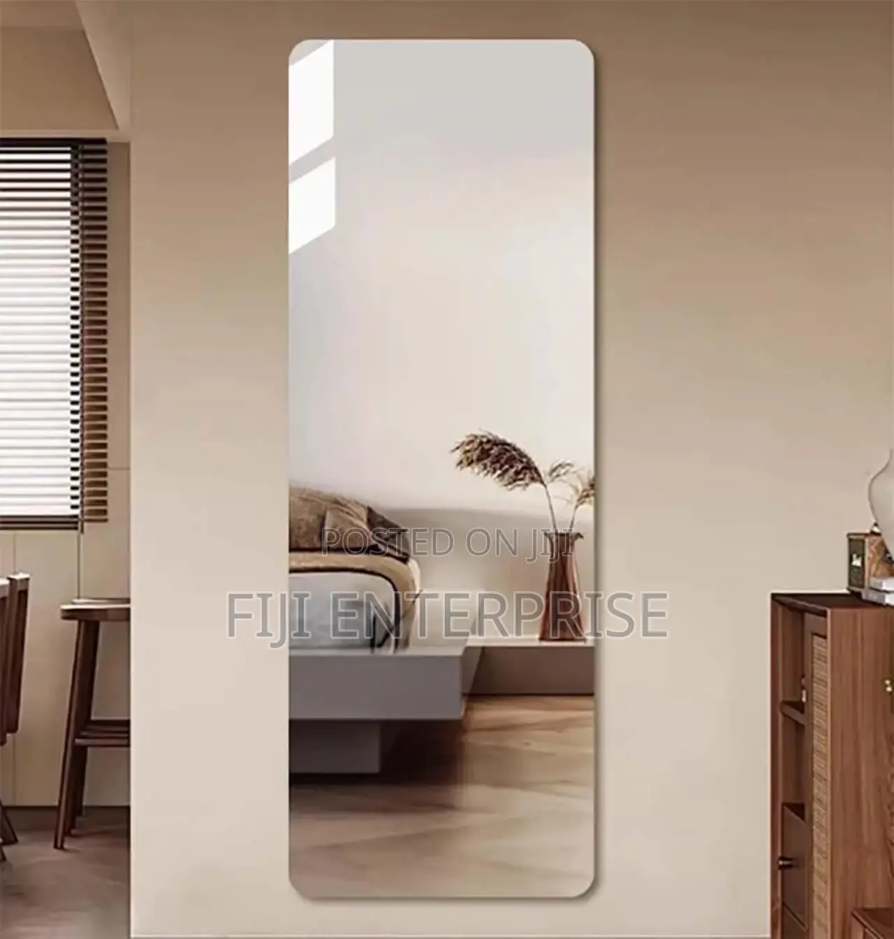 Unbreakable Acrylic Self-Adhesive Rectangle Mirror